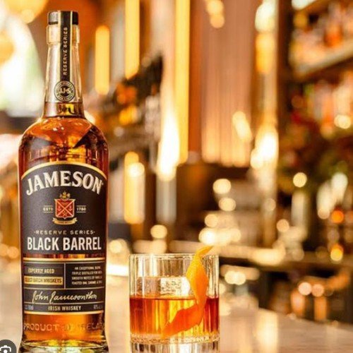 Jameson Black barrel